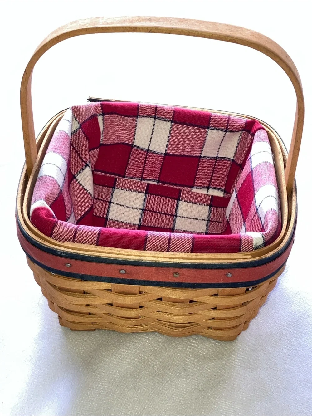 Longaberger Strawberry Basket 2001